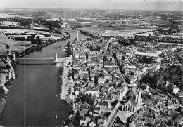 Chalonnes Sur Loire        49           Vue Aérienne Et Pont Sur La Loire    10x15    (voir Scan) - Chalonnes Sur Loire