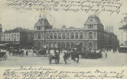 Bruxelles La Gare Du Nord  27-9-1905 - Spoorwegen, Stations