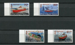 British Antarctic Territory - Mi.Nr. 865 / 868 - "Jungfernfahrt Der RSS Sir David Attenborough" ** / MNH (Jahr 2022) - Ongebruikt