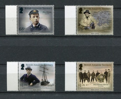 British Antarctic Territory - Mi.Nr. 858 / 861 - "100. Todestag Ernest Shackleton" ** / MNH (Jahr 2022) - Ongebruikt