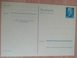 CARTOLINA INTERO POSTALE GERMANIA DDR  DEUTSCHLAND POSTKARTE - Postkaarten - Ongebruikt