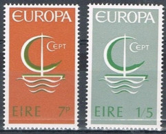 IRLANDA 1966 - IRELAND - EIRE - TEMA EUROPA - 2 SELLOS - YVERT Nº 187/188** - 1966