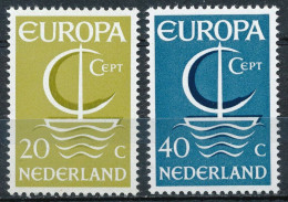 HOLANDA 1966 - NETHERLANDS - TEMA EUROPA - 2 SELLOS - YVERT Nº 837/838** - 1966