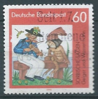 ALLEMAGNE ALEMANIA GERMANY DEUTSCHLAND BUND 1991 SORBISCHE SAGEN 60 PFG USED MI 1576 YT 1408 SC 1689 SG 2425 - Gebraucht