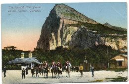 Gibraltar - The Spanish Civil Guards On The Frontier - Gibraltar