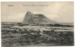 Gibraltar - Rock From Queen Of Spain's Chair - Gibraltar