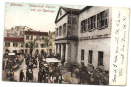 Gibraltar - Commercial Square And The Exchange - Gibraltar