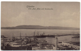 Gibraltar - The New Mole And Dockworks - Gibraltar