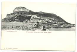 Gibraltar - Panorama From The Old Mole Head - Gibraltar