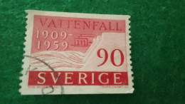 İSVEÇ-1970-80         90ÖRE          USED - Used Stamps