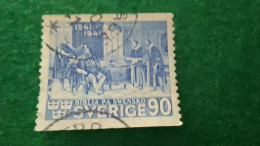 İSVEÇ-1940-50         90ÖRE          USED - Usati