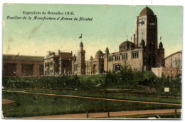 Exposition De Bruxelles 1910 - Pavillon De La Manufacture D'Armes De Herstal - Wereldtentoonstellingen