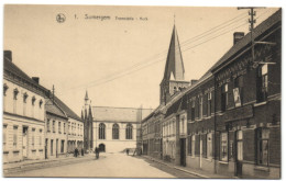 Somergem - Tramstatie - Kerk - Zomergem