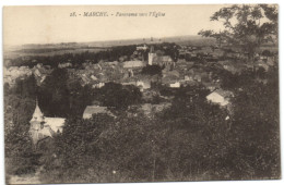 Marche - Panorama Vers L'Eglise - Marche-en-Famenne