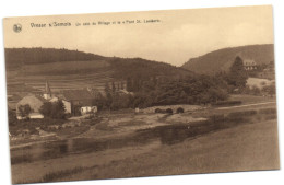 Vresse S/Semois - Un Coin Du Village Et Le Pont St. Lambert - Vresse-sur-Semois