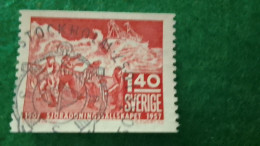 İSVEÇ-1950-60         1.40KR          USED - Used Stamps