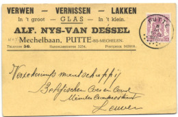 Putte-bij-Mechelen - Alf. Nys-Van Dessel - Verwen - Vernissen - Lakken - Putte