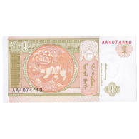 Billet, Mongolie, 1 Tugrik, KM:52, NEUF - Mongolia