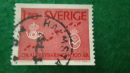 İSVEÇ-1970-80         1.70KR          USED - Used Stamps