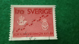 İSVEÇ-1970-80         1.70KR          USED - Usati