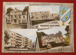 CPSM Grand Format  - Nogent Sur Oise  - (60. Oise) ( Multivues , Multivue ) - Nogent Sur Oise