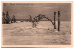 La Baraque Michel Sous La Neige - Paysage - Jalhay