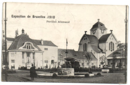 Exposition De Bruxelles 1910 - Pavillon Allemand - Wereldtentoonstellingen