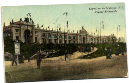 Exposition De Bruxelles 1910 - Facade Principale - Expositions Universelles