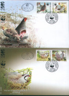 WWF Local FDC  YUGOSLAVIA, Partridge   /    YUGOSLAVIE, Lettre De Première Jour, Perdix   -  2000 - Rebhühner & Wachteln