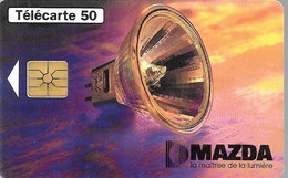 CARTE-PUCE-PRIVEE-PUBLIC- 50U-EN-745-09/93-GEMA-Avec 2eLogo-MAZDA-3-Pepite Dischro 7-V° Série 2001-R° Glacé-UTILISE-TBE- - 50 Einheiten