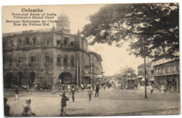 Colombo - National Bank Of India Princes's Street East - Sri Lanka (Ceylon)