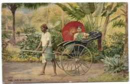 Colombo - Tamil Lady In Rickshaw - Sri Lanka (Ceylon)