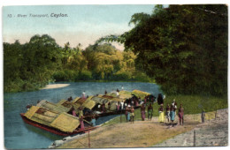River Transport - Ceylon - Sri Lanka (Ceylon)