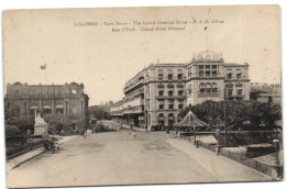 Colombo - York Street Oriental Hotel - P&O Office - Sri Lanka (Ceylon)