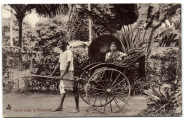 Tamil Lady In Rickshaw - Sri Lanka (Ceylon)