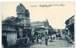 Colombo - Sea Street - Hindu Chetty Temple - Sri Lanka (Ceylon)