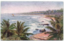 Sea Shore From Mount Lavinia Looking Towards Colombo - Sri Lanka (Ceylon)