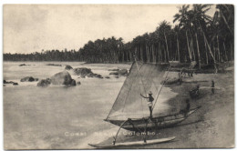 Coast Scene - Colombo - Sri Lanka (Ceylon)