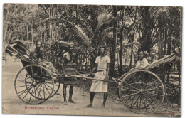 Rickshaws - Ceylon - Sri Lanka (Ceylon)