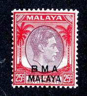 6964 BCx 1945 Scott #266 Mnh** ( Cv$2.80 )  LOWER BIDS 20% OFF - Malaya (British Military Administration)