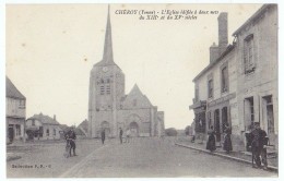 CHEROY (89) – L'Eglise édifiée à Deux Nefs. Collection P. R. - S. - Cheroy