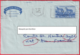 Entier Postal (Aérogramme) Du Nigéria - Ibadan (1979) - Parc National De Yankari (Recto , Intérieur Et Verso) - Nigeria (1961-...)