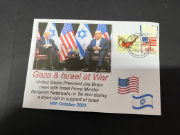 20-10-2023 (4 U 43) USA - President Biden Visit To Tel Aviv In Israel (during Gaza - Israel War) 18-10-2023 - Otros & Sin Clasificación