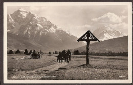 Igls - Mit Serles 2719m. Pferde Und Wagen, Chevaux Et Chariot. Farmer, Landwirt.àgriculteur - Igls