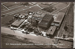 Krommenie - Nederlandsche Linoleumfabriek  - Fabriek 'Zuid'. Spoorbrug, Railroad Bridge - Krommenie