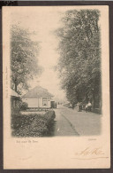 Baarn - Tolhuisje Baarnse Dijk - Tol Naar De Eem - Met Voorbijgangers - Gelopen Rond 1901 - Baarn