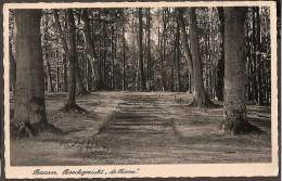 Baarn - Boschgezicht De Troon - Met Wandelaars Op Het Bankje - Gelopen 1943 - Baarn