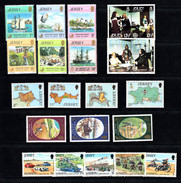 Jersey 1980 Operation Drake, Europa, Forts, Potato & Car Club - Unmounted Mint NHM - Jersey