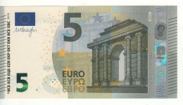 5 EURO  "Spain"   DRAGHI    V 008 G5    VB2817616087     /  FDS - UNC - 5 Euro