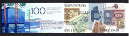 FINLANDE 1985 - Yvert N° C924 - Facit H7 - Neuf ** / MNH - FEUILLET 8 Valeurs - Banque De Finlande - Carnets